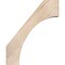 Ekena Millwork 5 1/2"W x 18"D x 22"H Westlake Smooth Knee Brace, Douglas Fir BRC06X18X22WTL00SDF - alternate 3